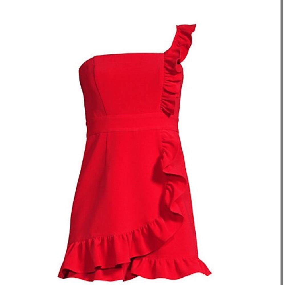 Likely
Vivianna Asymmetric Ruffle Romper
4
Scarlet